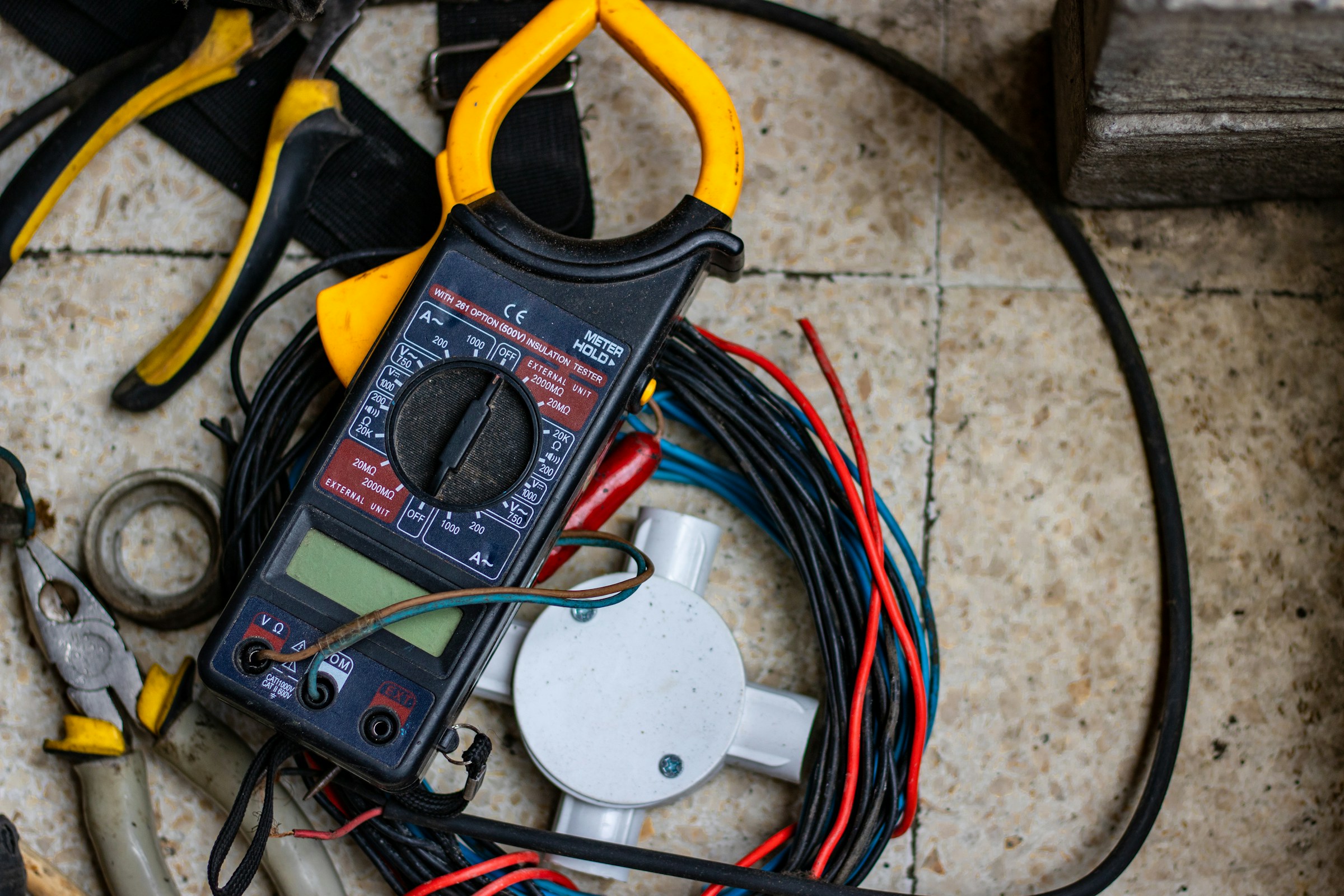 Professional electrician
